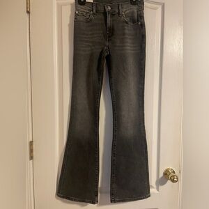 NWT Splendid Black Your Favorite Pair Flare Wide Leg‎ Jeans 26 Western Basic